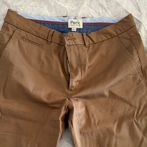 Perk Men's Brown Chino Pants NEVER WORN